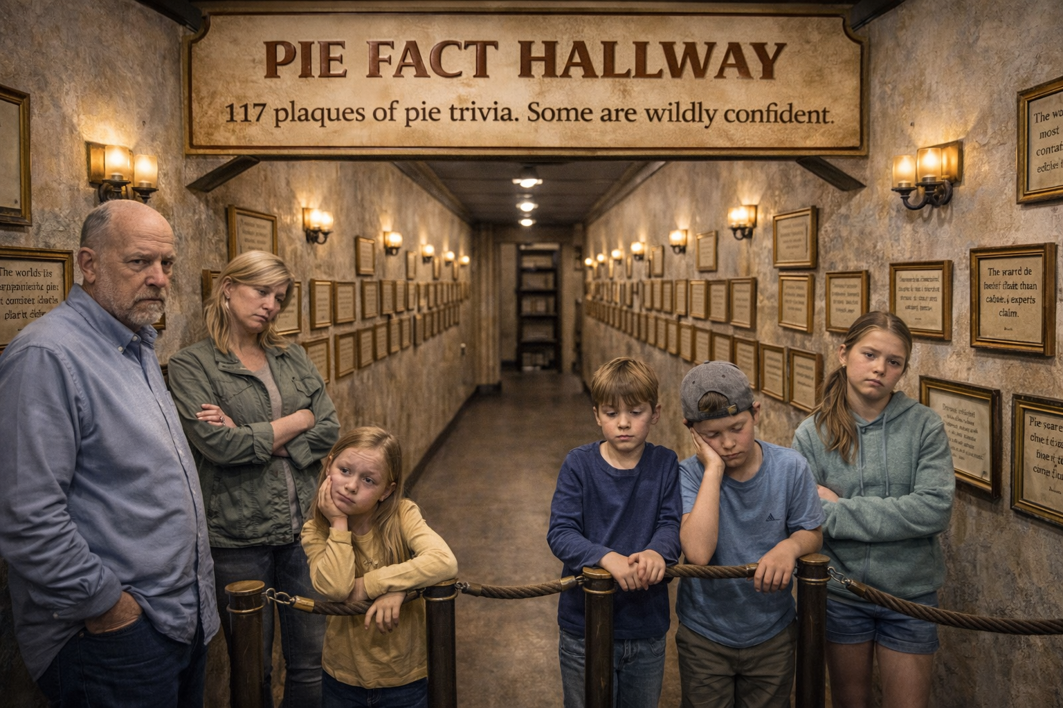 Pie Fact Hallway